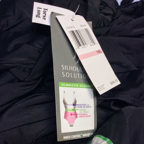 Women’s Long Silhouette Solutions One Pc Swimsuit - Picture 7 of 7